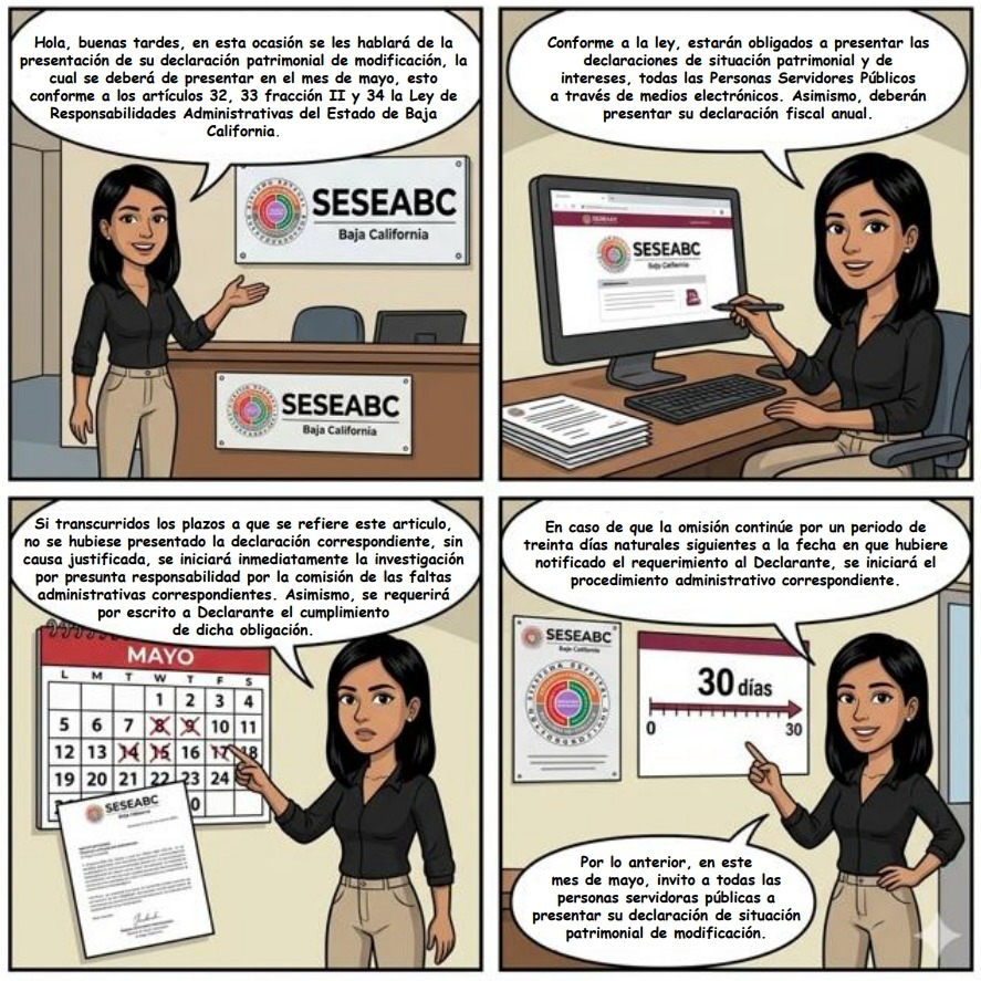 Información sobre declaración patrimonial